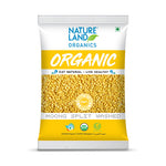 Organic Yellow Moong Split Washed Online (1Kg)