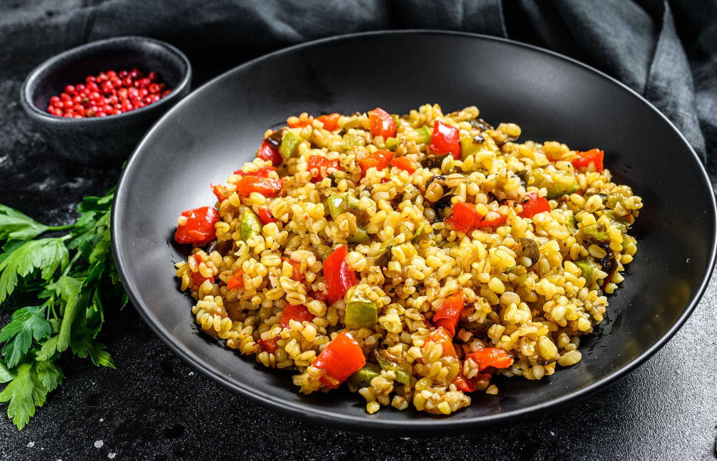 Sprouted Wheat Dalia Paella: A Nutrient-Packed Twist on a Classic Dish