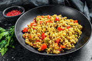 Sprouted Wheat Dalia Paella: A Nutrient-Packed Twist on a Classic Dish