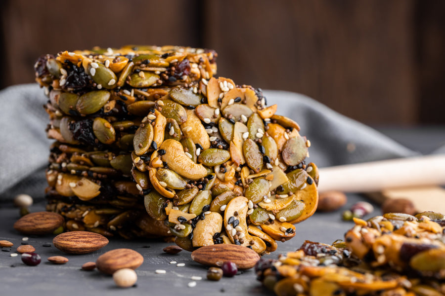 Vegan and Gluten-Free Diwali Treat: Dry Fruit and Nut Energy Bars Recipe