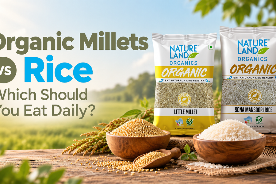 Organic Millets vs Rice: Which Should You Eat Daily? | Natureland Organics
