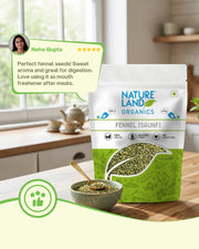 Organic Fennel (Saunf) 100 Gm