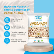 Organic Kabuli chana 500 Gm