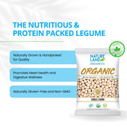 Organic Kabuli chana 500 Gm