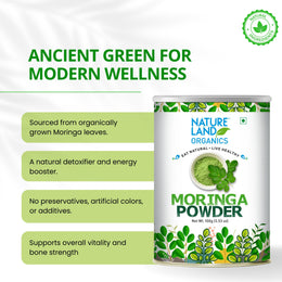Organic Moringa Powder 100 Gm