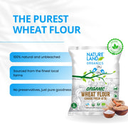 Organic Whole Wheat Flour 5 Kg