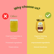 Organic A2 Desi Cow Ghee 350 Ml