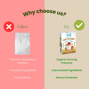 Organic Oat Flakes 250 Gm
