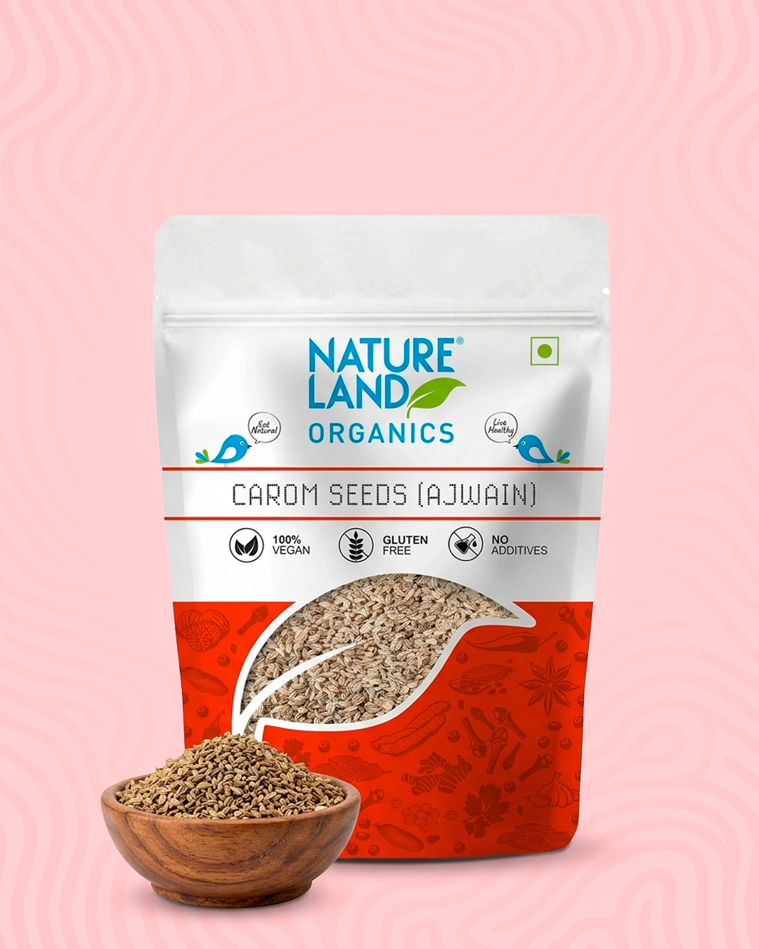 Organic Ajwain (Carom Seeds) 100 Gm