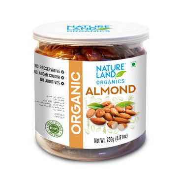 Organic Almonds 250 Gm