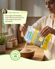 Organic Amaranthus Flour (Rajgira Atta) 500 Gm