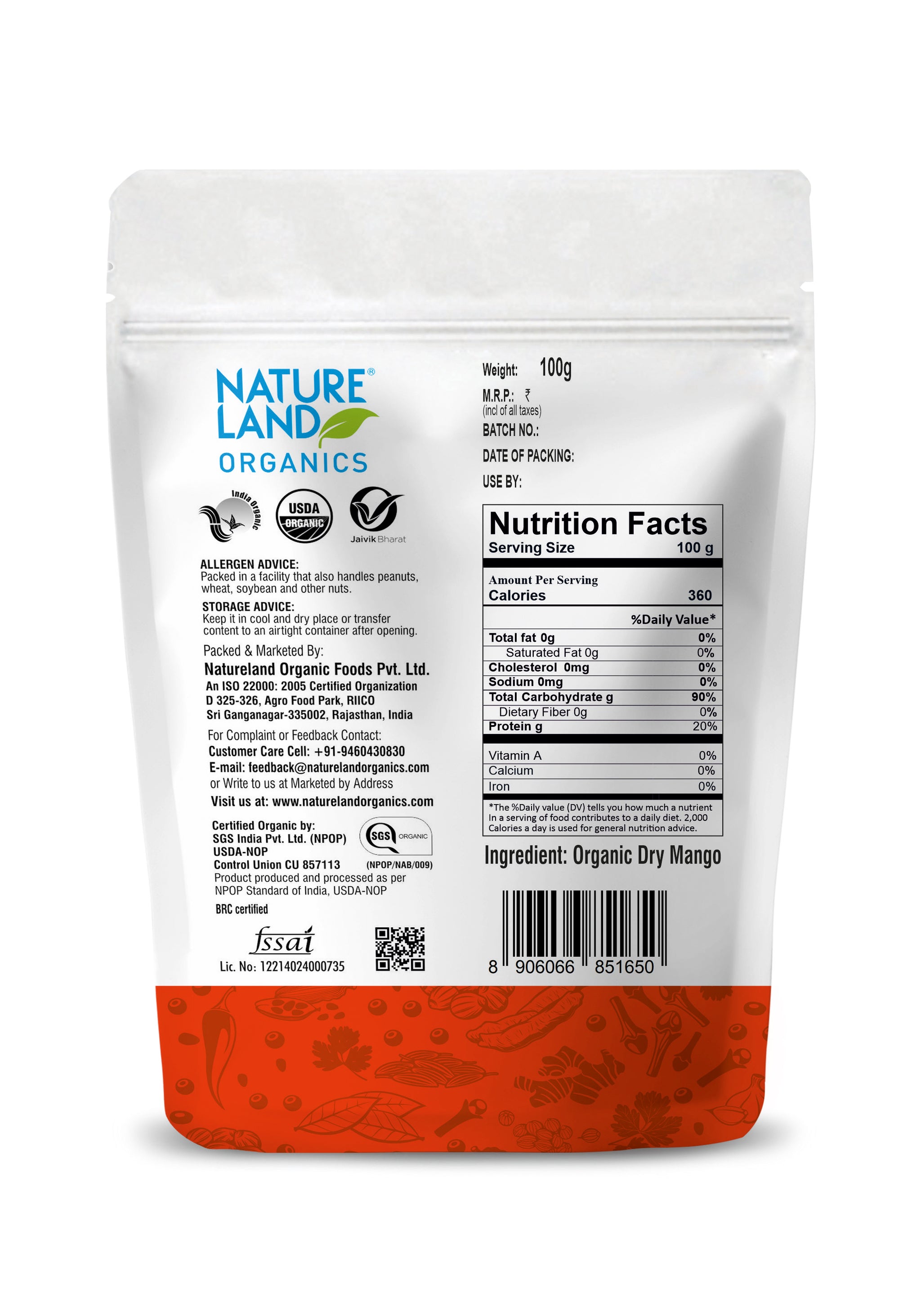 Organic Amchur Powder 100 Gm image 3