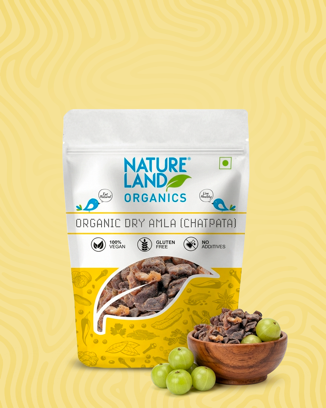 Organic Amla Candy Chatpata 100 Gm image 1