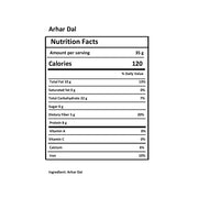 Organic Arhar Dal (Toor dal) 500 Gm