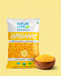 Organic Arhar Dal (Toor dal) 500 Gm