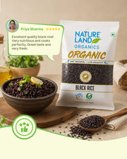 Organic Black Rice 500 Gm
