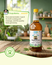 Organic Wood Cold Pressed Sesame Oil 1 Ltr.