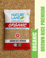 Organic Brown Rice Premium 1 Kg