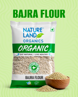 Organic Bajra Flour 500 Gm