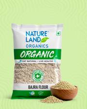 Organic Bajra Flour 500 Gm