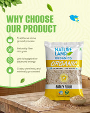 Organic Barley Flour 500 Gm