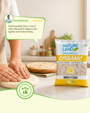 Organic Barley Flour 500 Gm