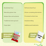 Organic Buckwheat Flour 500 Gm