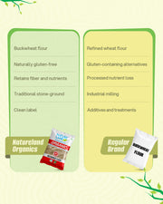 Organic Buckwheat Flour 500 Gm