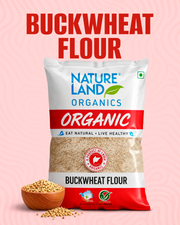 Organic Buckwheat Flour 500 Gm