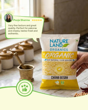 Organic Chana Besan 500 Gm