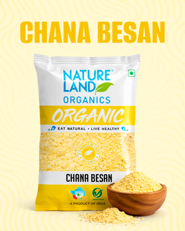 Organic Chana Besan 500 Gm