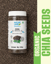 Organic Edible Chia Seeds (Raw) 300 Gm