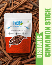 Organic Cinnamon Sticks 75 Gm