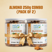 Organic Almonds Combo- Pack of 2