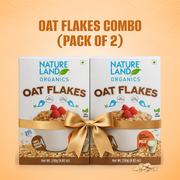 Organic Oat Flakes 250 Gm (Combo Pack of 2)