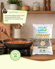Organic Cowpea Black Eye/Lobhia