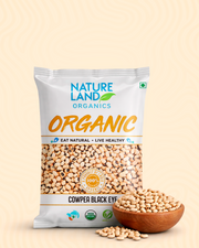 Organic Cowpea Black Eye/Lobhia 500 Gm