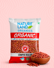 Organic Cowpea Red/Lobhia 500 Gm