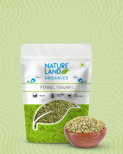 Organic Fennel (Saunf) 100 Gm