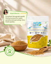 Organic Fenugreek 150 Gm