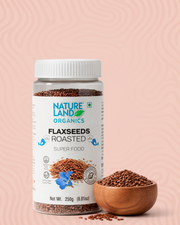 Organic Roasted Flaxseed 250gm