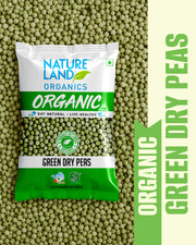 Organic Green Dry Peas 500 Gm