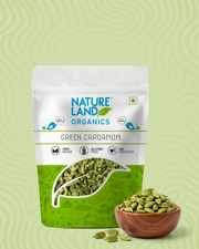 Organic Green Cardamom 75 Gm