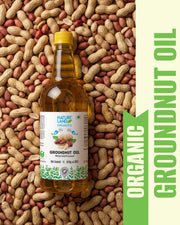 Organic Wood Cold Pressed Groundnut Oil 1 Ltr.