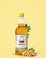 Organic Wood Cold Pressed Groundnut Oil