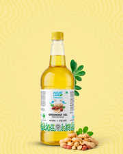 Organic Wood Cold Pressed Groundnut Oil