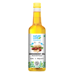 Organic Wood Cold Pressed Groundnut Oil 1 Ltr.
