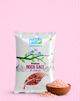 Organic Himalayan Pink Rock Salt 500 Gm