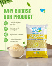 Organic Maize Flour 500 Gm