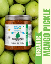 Organic Mango Pickle 350 Gm
